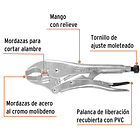 ALICATE DE PRESION CURVO 12” 30cm APERTURA 57mm TRUPER 2