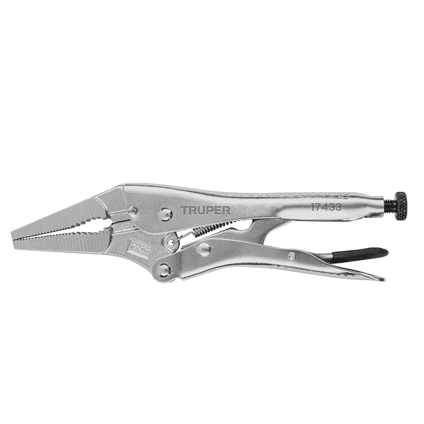 ALICATE DE PRESION PUNTA LARGA LARGO 6” 15cm TRUPER 1