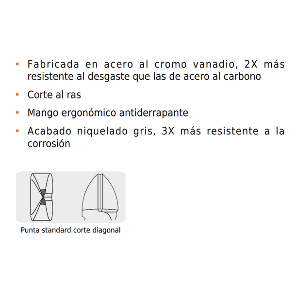 ALICATE MINIATURA CORTE DIAGONAL 4” 10cm TRUPER 5