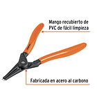 ALICATE CON PUNTA RECTA PARA ABRIR ANILLO 7” 175mm TRUPER 2