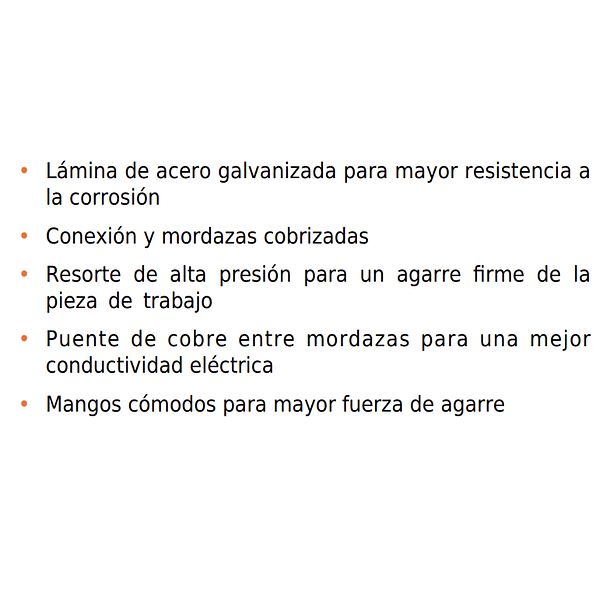 TENAZA PARA TIERRA CAPACIDAD 300A 250g TRUPER 3