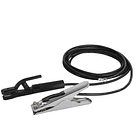 JUEGO CABLE CON TENAZA PARA TIERRA PORTA ELECTRODO PRETUL 1