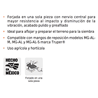 AZADON LANE SIN MANGO NUMERO 2 PESO 2 lb 0.90kg TRUPER 4