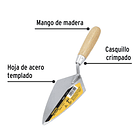 CUCHARA BADILEJO SOLDADO FILADELFIA 7” 18cm PRETUL 2