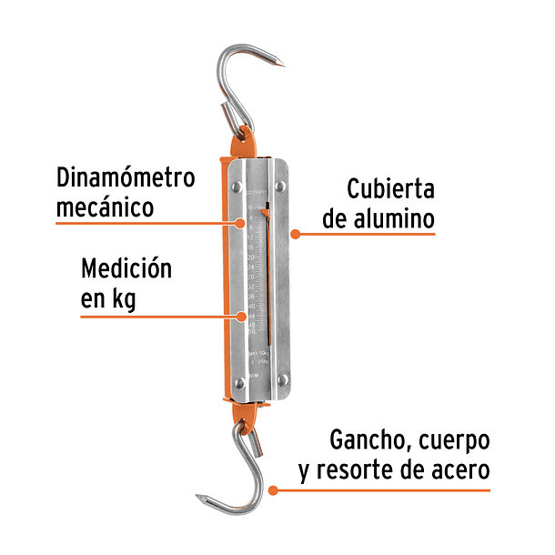 BALANZA ROMANAS DE RESORTE 50KG TRUPER 2
