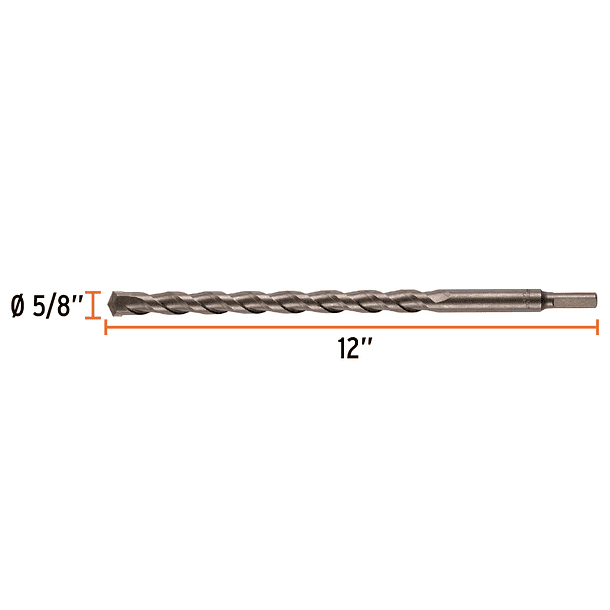 BROCA CONCRETO DIAMETRO 5/8