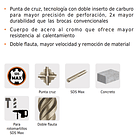 BROCA PARA CONCRETO SDS MAX DIAMETRO 1/ 18