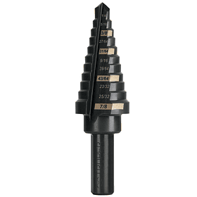 BROCA ESCALONADA 11 ESCALONES ZANCO 3/8