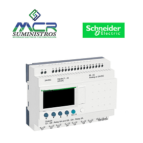 ZELIO PROGRAMABLE SR3 24VDC 16 ENTRADAS 10 SALIDAS Schneider