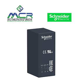 RELAY INTERFACE ENCHUFABLE 24VAC 2NANC 8A IP40 Schneider