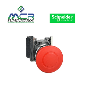 PULSADOR DE EMERGENCIA METALICO PULSAR - TIRAR Schneider