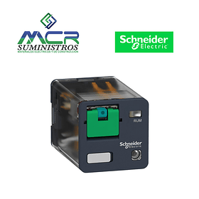 RELAY UNIVERSAL 24VDC 3CA 10A IP40 LED 11 PINES Schneider