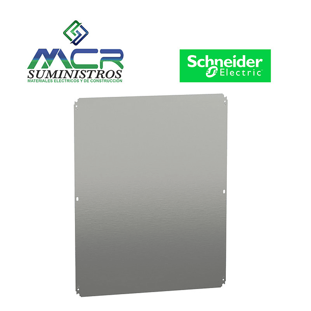 PLACA FONDO PARA TABLERO POLIESTER 1056x852x350mm Schneider 