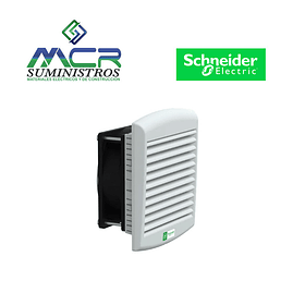 VENTILADOR MOTOR REJILLA FILTRO 92x92mm 39 m3/h Schneider