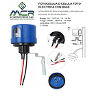 FOTOCELULA CELULA FOTO ELECTRICA O CONTROLADOR FOTOELECTRIC 10A 1000W 1