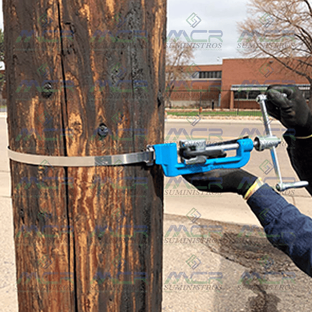 ENZUNCHADORA INDUSTRIAL PARA FLEJES RANGO 1/4