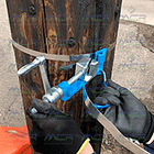 ENZUNCHADORA INDUSTRIAL PARA FLEJES RANGO 1/4