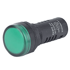 PILOTO LED PLASTICO 22mm VERDE 220VAC CHINT