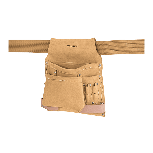 CINTURON PORTAHERRAMIENTAS CARNAZA 10 COMPARTIMIENTOS TRUPER 