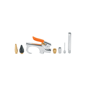 JUEGO DE PISTOLA PISTOLA 2 BOQUILLA 4 ACCESORIOS TRUPER