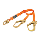 LINEA VIDA CON AMORTIGUADOR DOBLE BRAZO 2,268 kg ANSI TRUPER 1