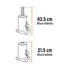 GATA HIDRAULICA DE BOTELLA 06 TONELADAS TRUPER 3