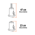 GATA HIDRAULICA DE BOTELLA 08 TONELADAS TRUPER 3