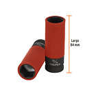 DADO DE IMPACTO TUBULAR ENCASTRE 1/2” PULG 13/16 TRUPER 1