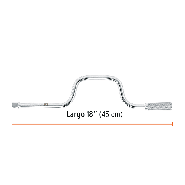 PALANCA BERBIQUI LARGO 18” 45cm TRUPER 