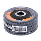 DISCO FLAP PARA ACERO DIAMETRO 4 1/2” GRANO 60 TRUPER 3