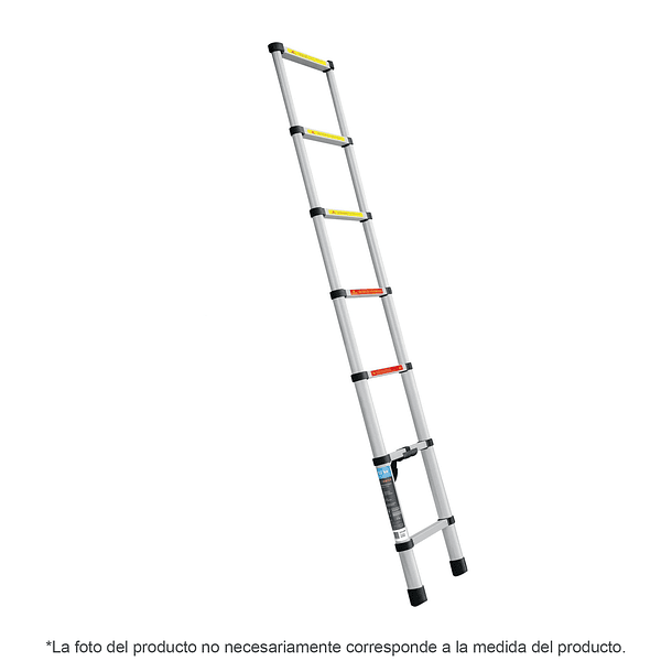 ESCALERA ALUMINIO RETRACTIL 102kg 13 PELDAÑOS 3.8m TRUPER 1