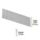 CLAVOS PARA CLAVADORA CALIBRE 18 CAJA 5000 PZA 1 3/8” TRUPER 1