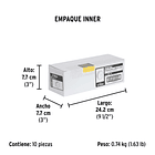 HILO PARA PESCA CARRETE 100 METROS CALIBRE 0.7mm TRUPER 3