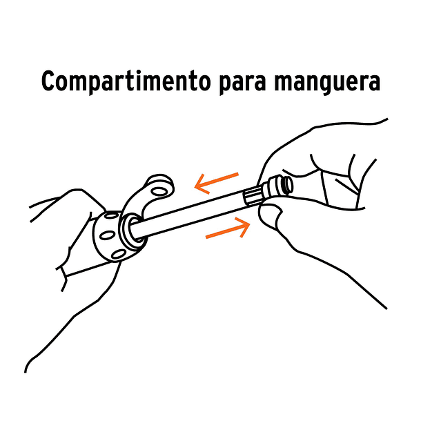 MINI INFLADOR MANUAL PLEGABLE 75 PSI TRUPER 3