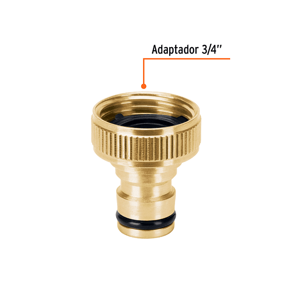 CONECTORES LATON SISTEMA CLICK 3/4” HEMBRA TRUPER 1