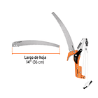 TIJERA SIN MANGO HOJA DE ACERO 14” 36cm TRUPER 1