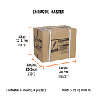 LINTERNA CUBIERTA LED PLASTICA A PILA 80 LUMENES TRUPER 8