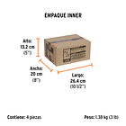 JUEGO LINTERNAS 2 PZA BICICLETA SCOOTER 100 LUMENES TRUPER 7