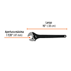 LLAVE FRANCESA FOSFATADA 15” 38cm APERTURA 1 7/8” TRUPER 1