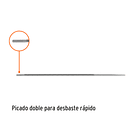 LIMA SIN MANGO PARA MOTOSIERRA LARGO 8” 20cm 5/32” TRUPER 2