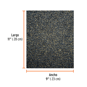 LIJA PARA MADERA 28x23cm GRANO 36 BOX 25 PIEZAS TRUPER