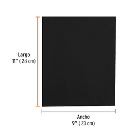 LIJA DE AGUA MICROFINA GRANO 1000 BOX 25 PIEZAS TRUPER