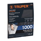 LIJA DE AGUA MICROFINA GRANO 1000 BOX 25 PIEZAS TRUPER 2