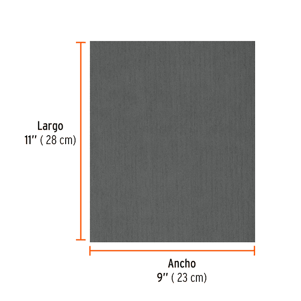 LIJA DE AGUA MICROFINA GRANO 1500 BOX 25 PIEZAS TRUPER 1