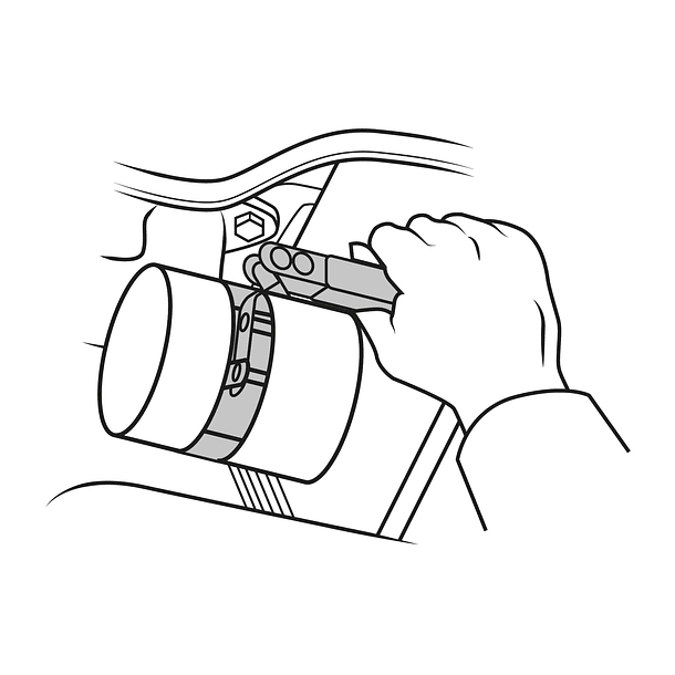 SUNCHOS PARA FILTRO DE ACEITE CAPACIDAD 3 1/4” TRUPER 3