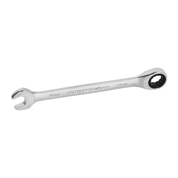 LLAVE MIXTA CON RATCHET 14mm x 186mm TRUPER 