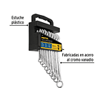 JUEGO DE LLAVE MIXTA 9 PIEZAS EN MILIMETROS PRETUL 2