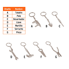 LLAVERO TIPO HERRAMIENTA BOX 49 PIEZAS SURTIDAS TRUPER 3