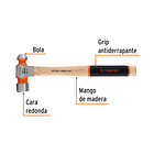 MARTILLO PULIDO GRIP DE BOLA CABEZA 32 OZ MANGO 15” TRUPER 2