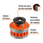 DADO PARA TARRAJA EN ACERO NODULAR MEDIDA 1/2” TRUPER 3